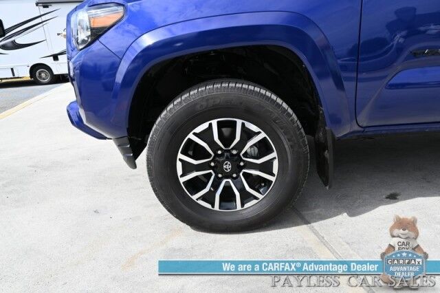 2023 Toyota Tacoma TRD Sport / 4X4 / Ext'd Cab / Power Driver's Seat / Adaptive Cruise / Lane Departure & Forward Collision / Apple CarPlay & Android Auto / Back Up Camera / Bed Liner / Tonneau Cover / Tow Pkg / Block Heater Anchorage AK