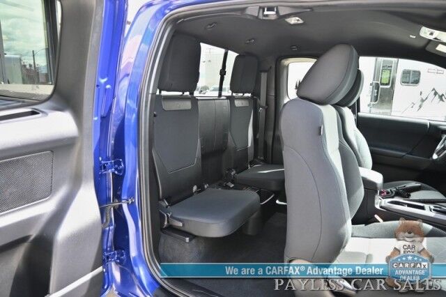 2023 Toyota Tacoma TRD Sport / 4X4 / Ext'd Cab / Power Driver's Seat / Adaptive Cruise / Lane Departure & Forward Collision / Apple CarPlay & Android Auto / Back Up Camera / Bed Liner / Tonneau Cover / Tow Pkg / Block Heater Anchorage AK