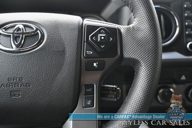 2023 Toyota Tacoma TRD Sport / 4X4 / Ext'd Cab / Power Driver's Seat / Adaptive Cruise / Lane Departure & Forward Collision / Apple CarPlay & Android Auto / Back Up Camera / Bed Liner / Tonneau Cover / Tow Pkg / Block Heater Anchorage AK