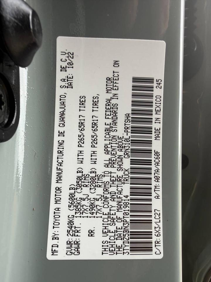 2023 Toyota Tacoma TRD Sport 4x4 4dr Double Cab 6.1 ft LB Eldridge IA