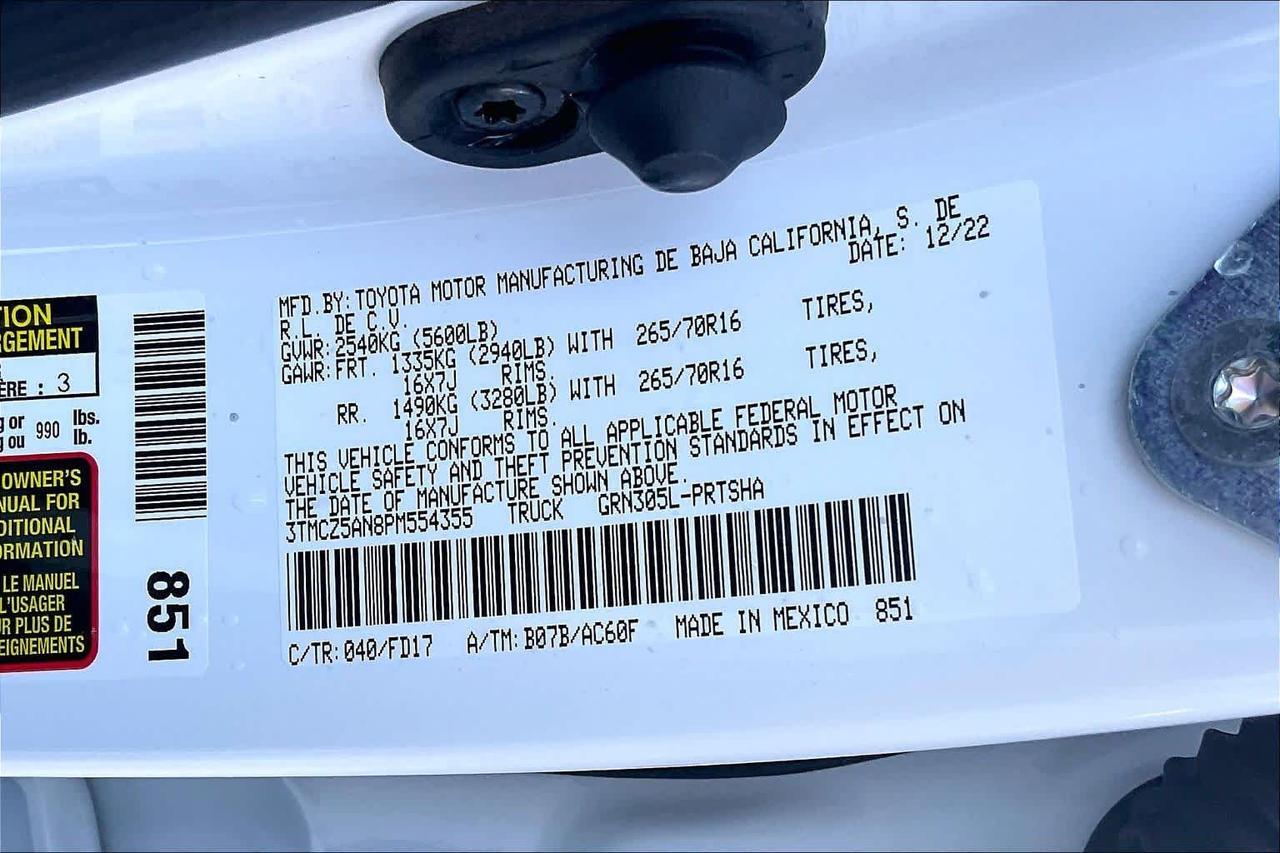 2023 Toyota Tacoma TRD Sport Roseville CA