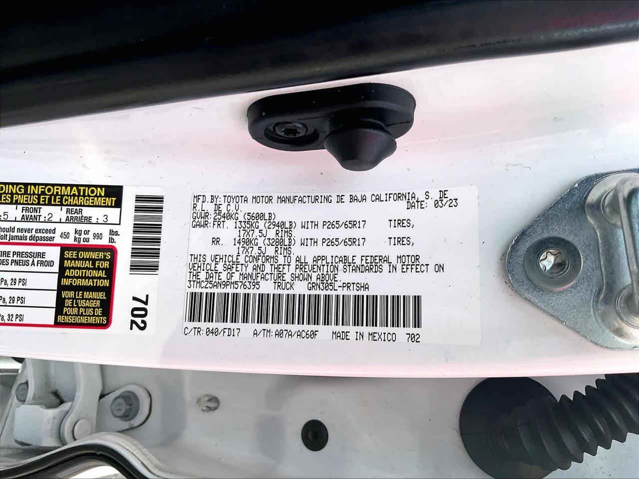 2023 Toyota Tacoma TRD Sport Roseville CA