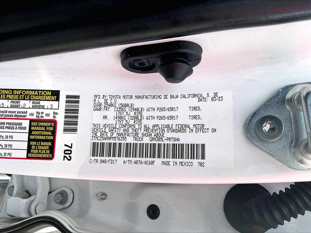2023 Toyota Tacoma TRD Sport Roseville CA