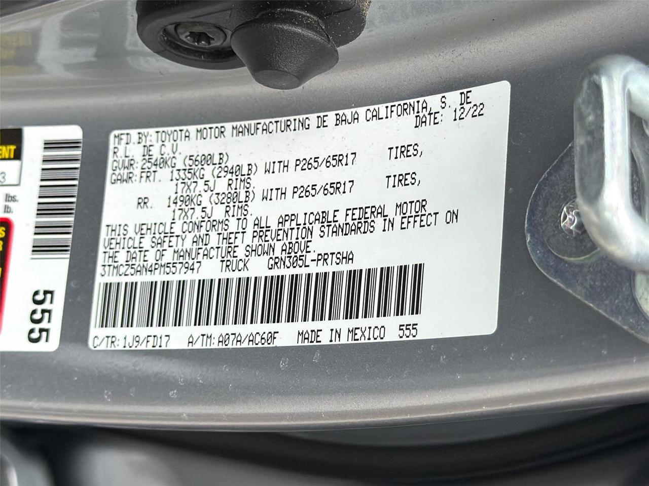 2023 Toyota Tacoma TRD Sport Hagerstown MD
