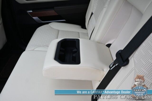 2023 Toyota Tundra 1794 Hybrid / 4X4 / TRD Off-Road Pkg / Heated & Cooled Leather Seats / Heated Steering Wheel / Panoramic Sunroof / Navigation / 360 Cam / Lane Departure & Blind Spot Alert / Bed Liner / Tow Pkg / 1-Owner Anchorage AK