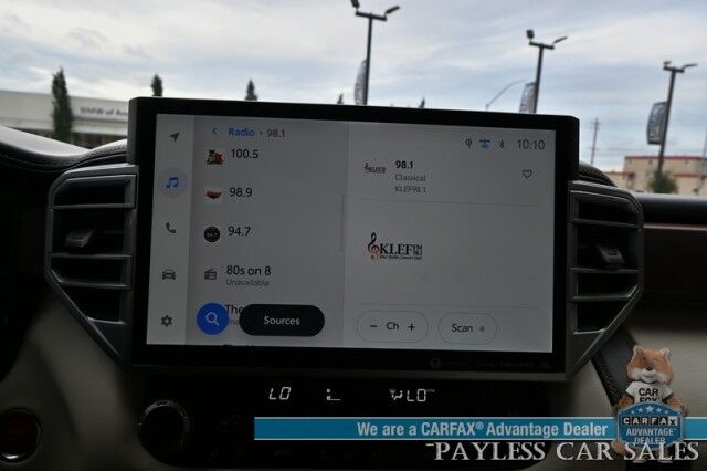 2023 Toyota Tundra 1794 Hybrid / 4X4 / TRD Off-Road Pkg / Heated & Cooled Leather Seats / Heated Steering Wheel / Panoramic Sunroof / Navigation / 360 Cam / Lane Departure & Blind Spot Alert / Bed Liner / Tow Pkg / 1-Owner Anchorage AK