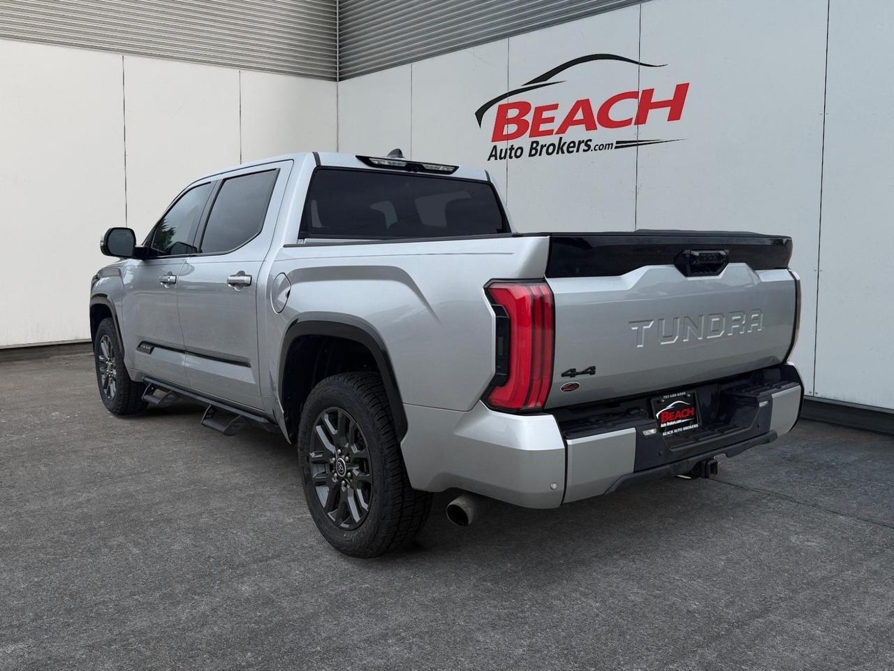 2023 Toyota Tundra 4WD Platinum, HEATED/VENTILATED FRONT AND REAR SEATS, APPLE CARPLAY/ANDROID AUTO, BED LINER, TOW PACKAGE, BACKUP CAMERA, MOONROOF, JBL SPEAKERS, RUNNING BOARDS, CLEAN CARFAX, ONLY 1 OWNER, THIS TOYOTA TUNDRA HAS IT ALL COME AND TEST DRIVE TODAY! Norfolk VA