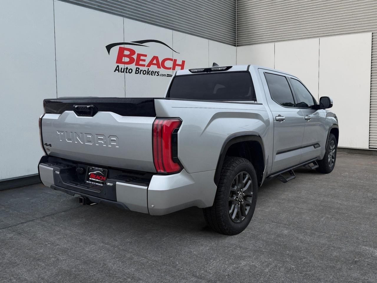 2023 Toyota Tundra 4WD Platinum, HEATED/VENTILATED FRONT AND REAR SEATS, APPLE CARPLAY/ANDROID AUTO, BED LINER, TOW PACKAGE, BACKUP CAMERA, MOONROOF, JBL SPEAKERS, RUNNING BOARDS, CLEAN CARFAX, ONLY 1 OWNER, THIS TOYOTA TUNDRA HAS IT ALL COME AND TEST DRIVE TODAY! Norfolk VA