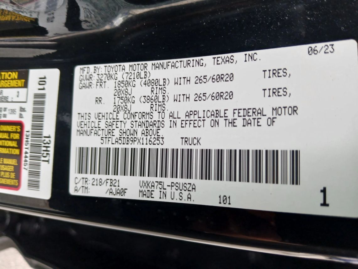 2023 Toyota Tundra CrewMax SR5 Pickup 4D 5 1/2 ft Maitland FL