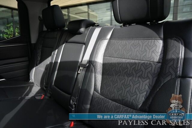 2023 Toyota Tundra SR5 Crew Max / Premium Pkg / 4X4 / Power & Heated Leather Seats / Heated Steering / Adaptive Cruise / Lane Departure / Apple CarPlay & Android Auto / Back Up Camera / Keyless Entry & Start / Tow Pkg / 1-Owner Anchorage AK