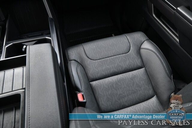 2023 Toyota Tundra SR5 Crew Max / Premium Pkg / 4X4 / Power & Heated Leather Seats / Heated Steering / Adaptive Cruise / Lane Departure / Apple CarPlay & Android Auto / Back Up Camera / Keyless Entry & Start / Tow Pkg / 1-Owner Anchorage AK