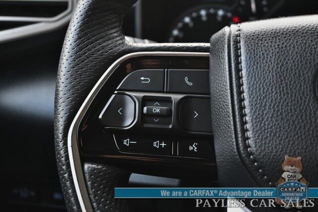 2023 Toyota Tundra SR5 Crew Max / Premium Pkg / 4X4 / Power & Heated Leather Seats / Heated Steering / Adaptive Cruise / Lane Departure / Apple CarPlay & Android Auto / Back Up Camera / Keyless Entry & Start / Tow Pkg / 1-Owner Anchorage AK