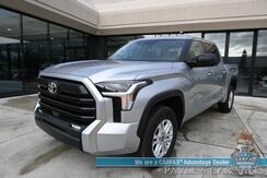 2023_Toyota_Tundra_SR5 Crew Max / Premium Pkg / 4X4 / Power & Heated Leather Seats / Heated Steering / Adaptive Cruise / Lane Departure / Apple CarPlay & Android Auto / Back Up Camera / Keyless Entry & Start / Tow Pkg / 1-Owner_ Anchorage AK