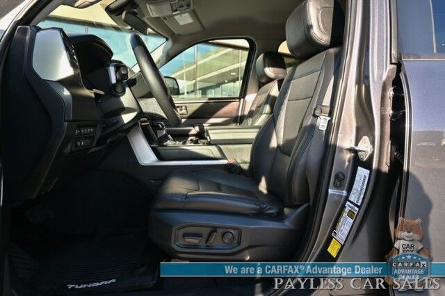 2023 Toyota Tundra SR5 Double Cab / 4X4 / Premium & Convenience Pkg / Power & Heated Leather Seats / Adaptive Cruise / Lane Departure & Blind Spot / Apple CarPlay & Android Auto / Back Up Camera / Bed Liner / Tow Pkg / 1-Owner Anchorage AK 2023 Toyota Tundra SR5 Double Cab / 4X4 / Premium & Convenience Pkg / Power & Heated Leather Seats / Adaptive Cruise / Lane Departure & Blind Spot / Apple CarPlay & Android Auto / Back Up Camera / Bed Liner / Tow Pkg / 1-Owner Anchorage AK