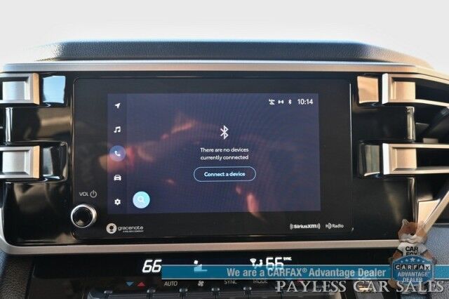 2023 Toyota Tundra SR5 / Premium Pkg / 4X4 / Crew Cab / Power & Heated Leather Seats / Heated Steering / Adaptive Cruise / Lane Departure / Apple CarPlay & Android Auto / Back Up Camera / Keyless Entry & Start / Tow Pkg / 1-Owner Anchorage AK