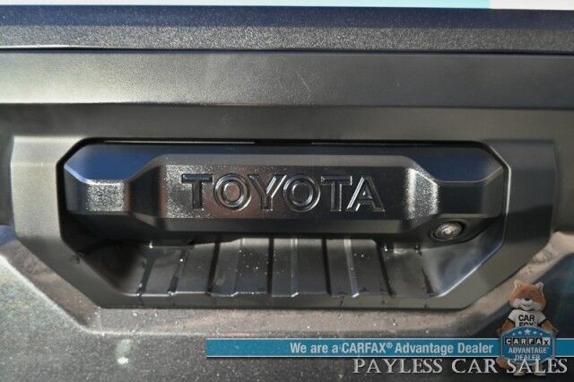 2023 Toyota Tundra SR5 / Premium Pkg / 4X4 / Crew Cab / Power & Heated Leather Seats / Heated Steering / Adaptive Cruise / Lane Departure / Apple CarPlay & Android Auto / Back Up Camera / Keyless Entry & Start / Tow Pkg / 1-Owner Anchorage AK