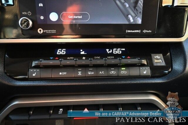 2023 Toyota Tundra SR5 / Premium Pkg / 4X4 / Crew Cab / Power & Heated Leather Seats / Heated Steering / Adaptive Cruise / Lane Departure / Apple CarPlay & Android Auto / Back Up Camera / Keyless Entry & Start / Tow Pkg / 1-Owner Anchorage AK