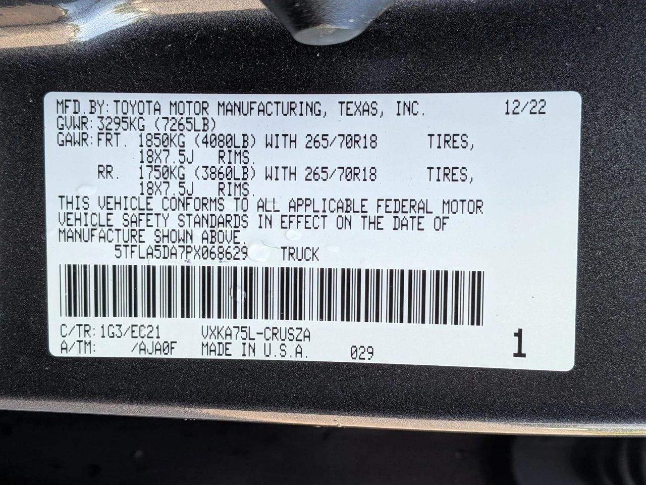 2023 Toyota Tundra SR5 Roseville CA