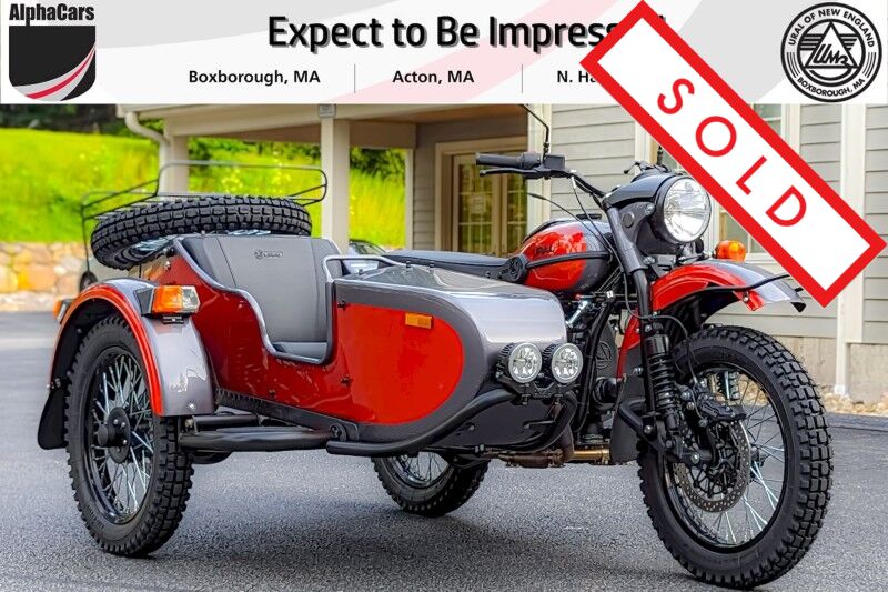 2023 Ural Gear Up Grey & Terracotta Metallic Boston MA