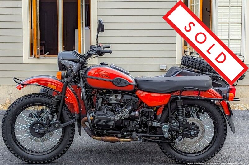 2023 Ural Gear Up Grey & Terracotta Metallic Boston MA