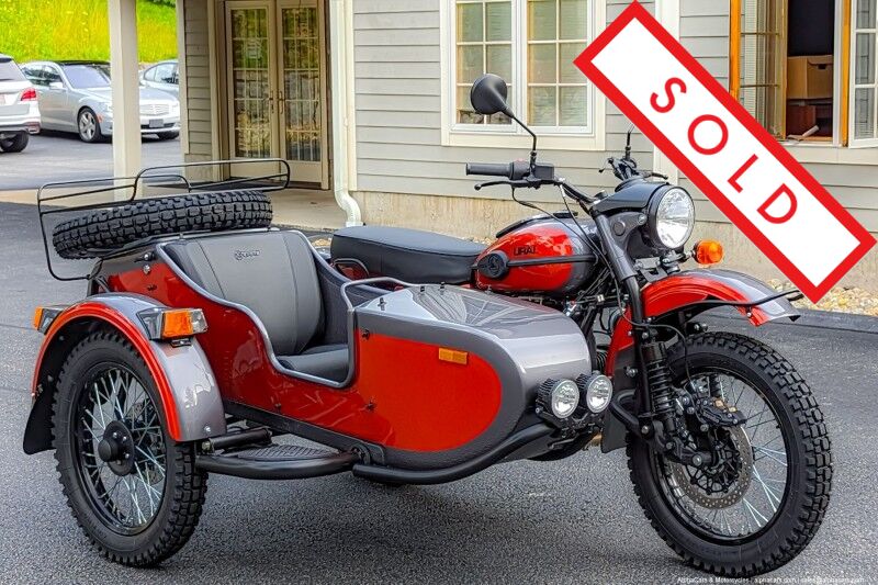 2023 Ural Gear Up Grey & Terracotta Metallic Boston MA