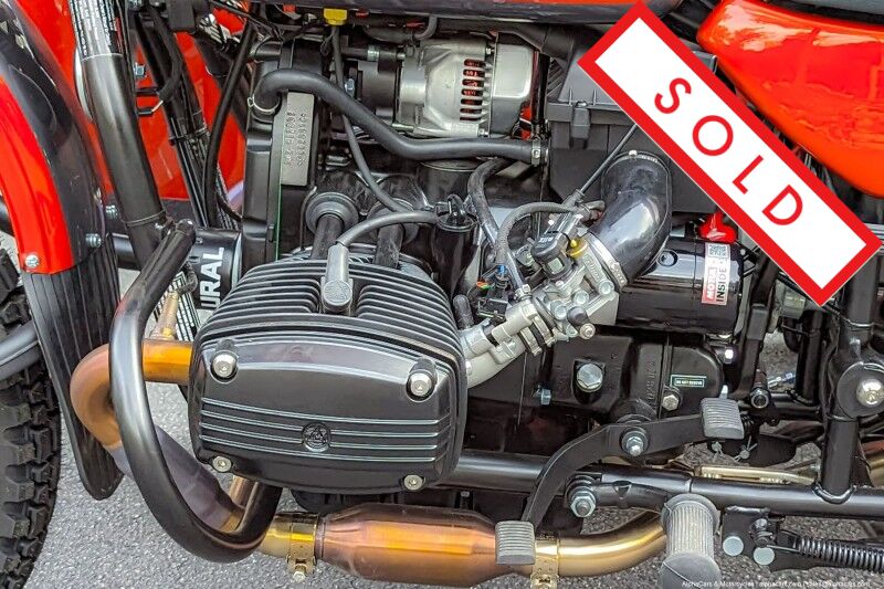 2023 Ural Gear Up Grey & Terracotta Metallic Boston MA