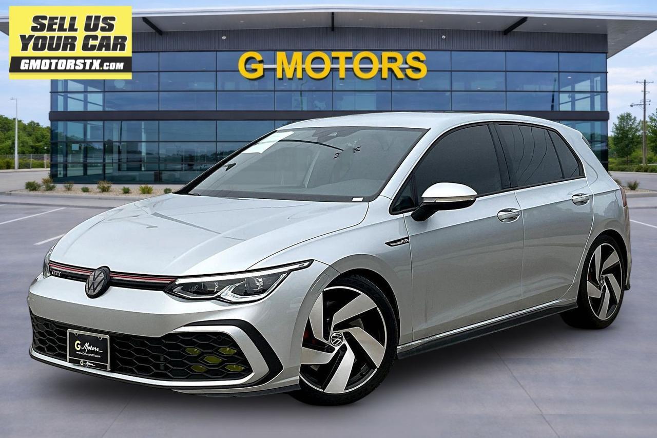 Silver 2023 Volkswagen Golf GTI Hatchback Front-Wheel Drive Automatic