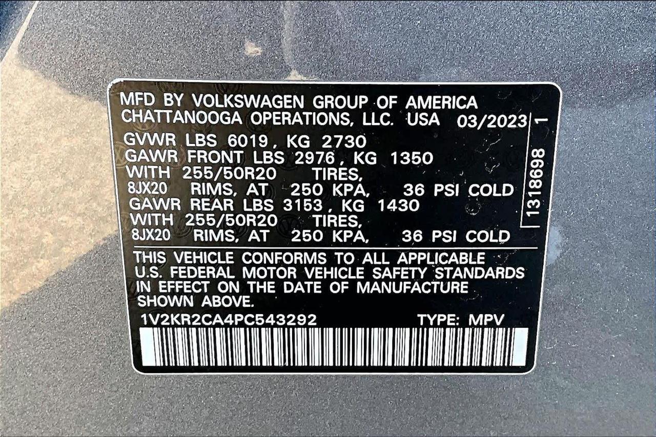 2023 Volkswagen Atlas 3.6L V6 SE w/Technology Folsom CA