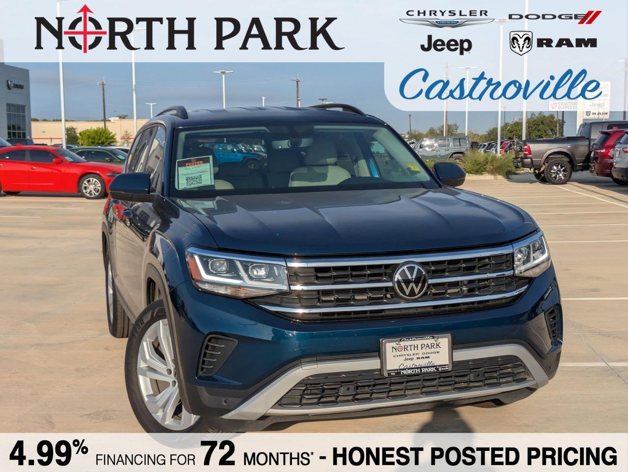 2023 Volkswagen Atlas 3.6L V6 SE w/Technology Castroville TX