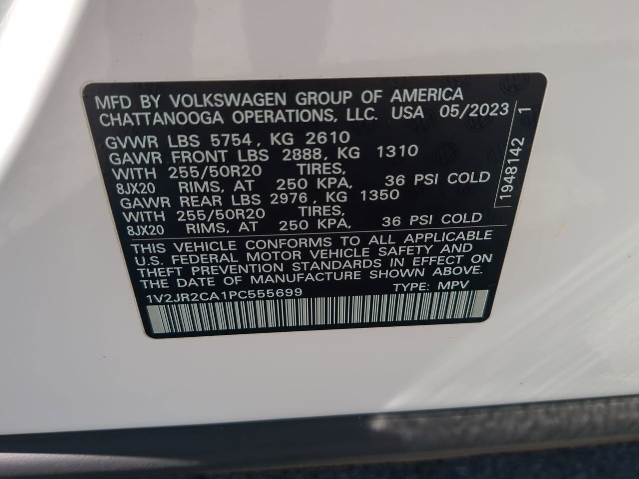 2023 Volkswagen Atlas 3.6L V6 SE w/Technology Winder GA