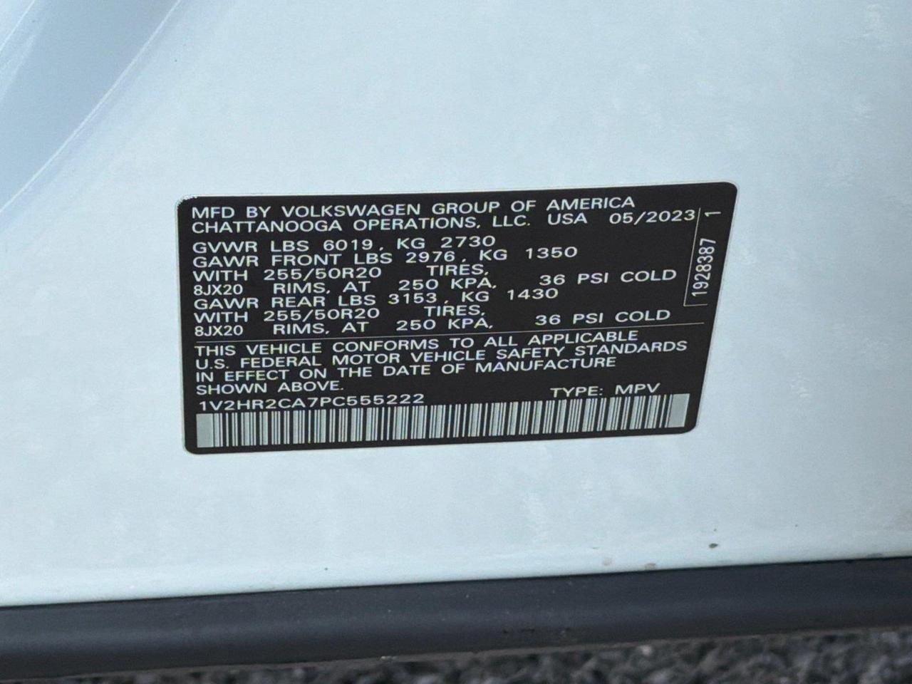 2023 Volkswagen Atlas 3.6L V6 SE w/Technology Hagerstown MD