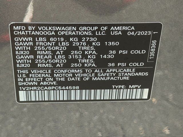 2023 Volkswagen Atlas 3.6L V6 SE w/Technology Springfield VA