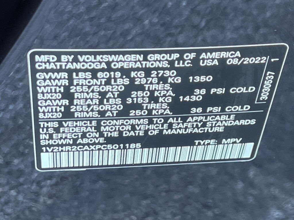 2023 Volkswagen Atlas 3.6L V6 SE w/Technology Springfield VA