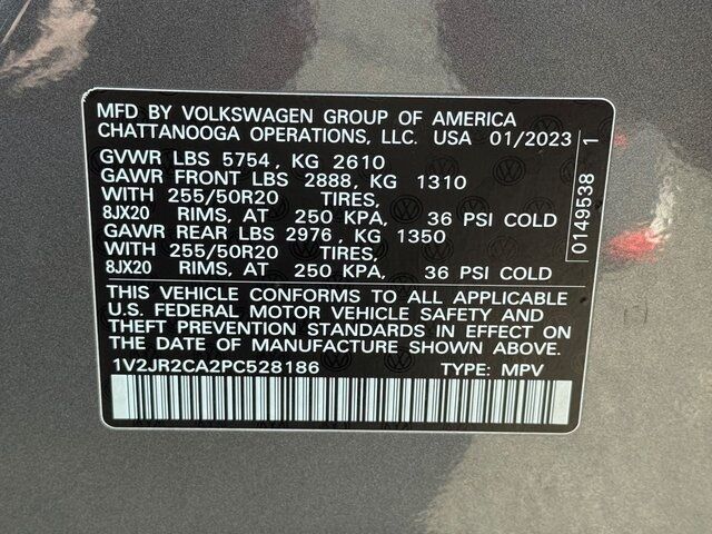 2023 Volkswagen Atlas 3.6L V6 SE w/Technology Springfield VA