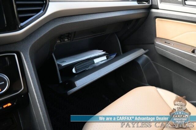 2023 Volkswagen Atlas Cross Sport 2.0T SE / AWD / Power & Heated Leather Seats / Panoramic Sunroof / Auto Start / Apple CarPlay & Android Auto / Blind Spot & Collision Alert / Lane Depart Alert / Keyless Enry & Start / 1-Owner Anchorage AK