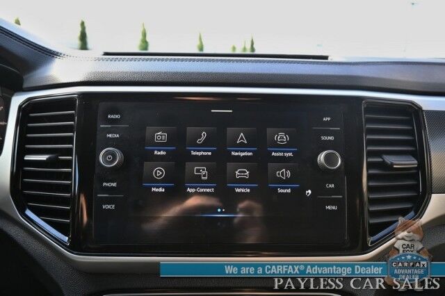 2023 Volkswagen Atlas Cross Sport 2.0T SE / AWD / Power & Heated Leather Seats / Panoramic Sunroof / Auto Start / Apple CarPlay & Android Auto / Blind Spot & Collision Alert / Lane Depart Alert / Keyless Enry & Start / 1-Owner Anchorage AK