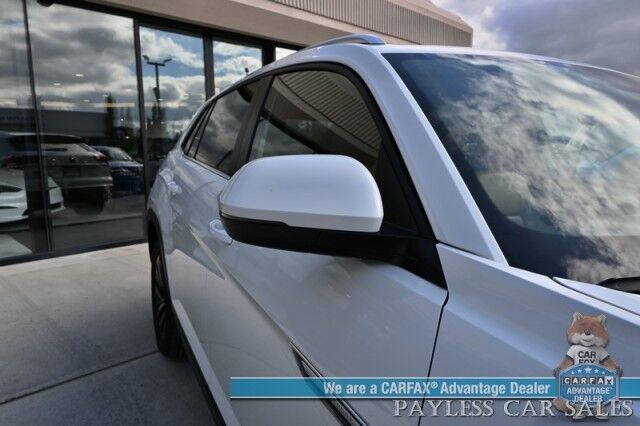 2023 Volkswagen Atlas Cross Sport 2.0T SE / AWD / Power & Heated Leather Seats / Panoramic Sunroof / Auto Start / Apple CarPlay & Android Auto / Blind Spot & Collision Alert / Lane Depart Alert / Keyless Enry & Start / 1-Owner Anchorage AK