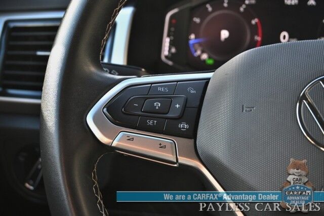 2023 Volkswagen Atlas Cross Sport 2.0T SE / AWD / Power & Heated Leather Seats / Panoramic Sunroof / Auto Start / Apple CarPlay & Android Auto / Blind Spot & Collision Alert / Lane Depart Alert / Keyless Enry & Start / 1-Owner Anchorage AK