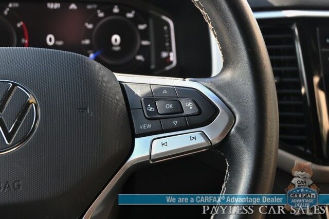 2023 Volkswagen Atlas Cross Sport 2.0T SE / AWD / Power & Heated Leather Seats / Panoramic Sunroof / Auto Start / Apple CarPlay & Android Auto / Blind Spot & Collision Alert / Lane Depart Alert / Keyless Enry & Start / 1-Owner Anchorage AK