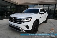 2023_Volkswagen_Atlas Cross Sport_2.0T SE / AWD / Power & Heated Leather Seats / Panoramic Sunroof / Auto Start / Apple CarPlay & Android Auto / Blind Spot & Collision Alert / Lane Depart Alert / Keyless Enry & Start / Power Liftgate / 1-Owner_ Anchorage AK