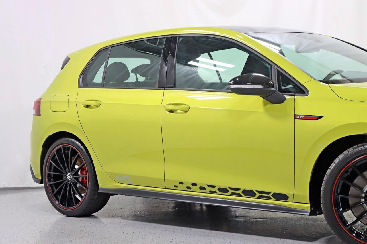 2023 Volkswagen Golf GTI 40th Anniversary 6SPD MANUAL POMELO YELLOW