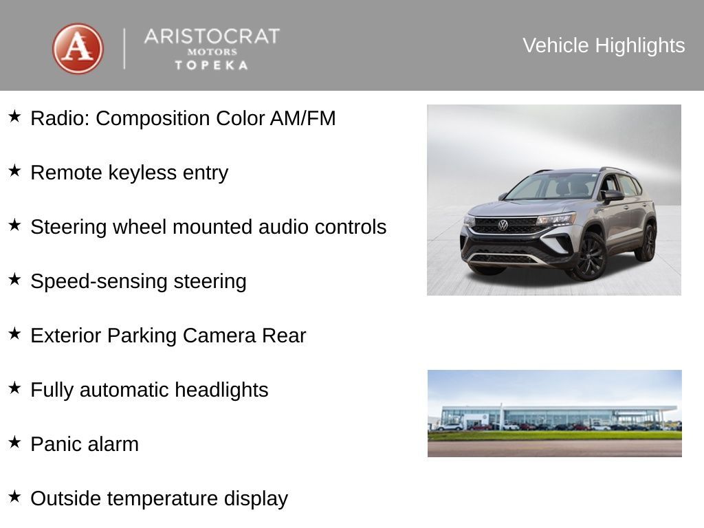 2023 Volkswagen Taos 1.5T S San Clemente CA