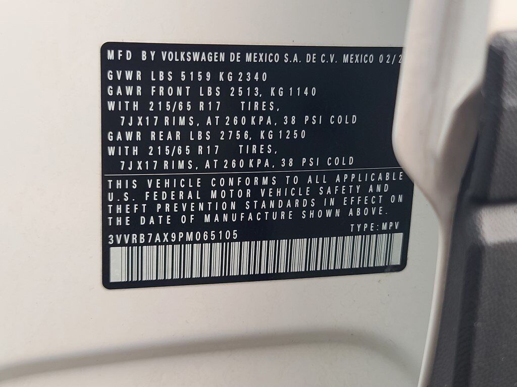 2023 Volkswagen Tiguan 2.0T S Springfield VA