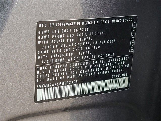 2023 Volkswagen Tiguan 2.0T SE North Attleboro MA