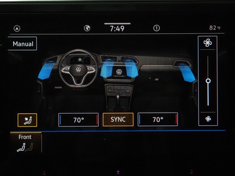 2023 Volkswagen Tiguan 2.0T SE R-Line Black *PANORAMA MOONROOF, ADAPTIVE CRUISE, DIGITAL COCKPIT, SAFETY ALERTS, BACKUP-CAMERA, COLOR TOUCHSCREEN, HEATED SEATS, 3RD ROW SEATING, REMOTE START, 19 INCH WHEELS, WIRELESS CHARGING, ANDROID & APPLE Round Rock TX