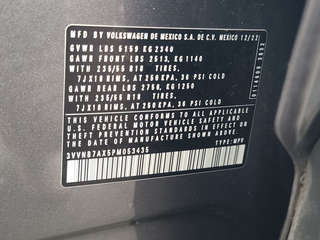 2023 Volkswagen Tiguan 2.0T SE Springfield VA