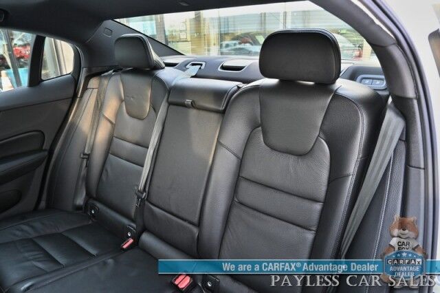 2023 Volvo S60 B5 Plus Black Edition / AWD / Climate Pkg / Front & Rear Heated Leather Seats / Heated Steering Wheel / Panoramic Sunroof / Adaptive Cruise / Lane Depart & Blind Spot / Apple CarPlay & Android Auto / 33 MPG / 1-Owner Anchorage AK