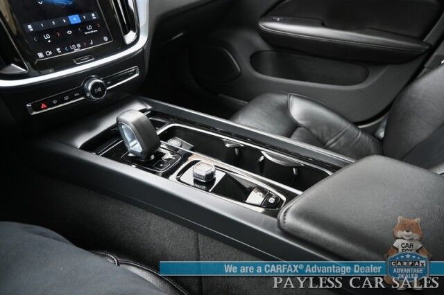 2023 Volvo S60 Core Dark Theme / AWD / Climate Pkg / Power & Heated Leather Seats / Heated Steering Wheel / Sunroof / Lane Depart & Blind Spot / Adaptive Cruise Control / Apple CarPlay & Android Auto / Back Up Camera / 1-Owner Anchorage AK