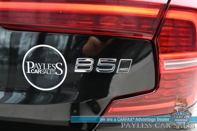 2023 Volvo S60 Core Dark Theme / AWD / Climate Pkg / Power & Heated Leather Seats / Heated Steering Wheel / Sunroof / Lane Depart & Blind Spot / Adaptive Cruise Control / Apple CarPlay & Android Auto / Back Up Camera / 1-Owner Anchorage AK