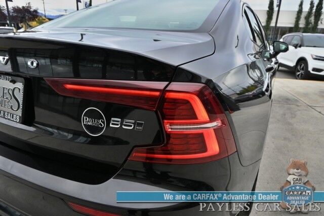 2023 Volvo S60 Core Dark Theme / AWD / Climate Pkg / Power & Heated Leather Seats / Heated Steering Wheel / Sunroof / Lane Depart & Blind Spot / Adaptive Cruise Control / Apple CarPlay & Android Auto / Back Up Camera / 1-Owner Anchorage AK